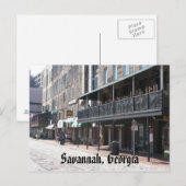 Savannah, Georgien Postkarte (Vorne/Hinten)
