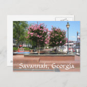 Savannah, Georgien Postkarte (Vorne/Hinten)
