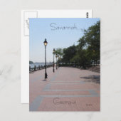 Savannah, Georgien Postkarte (Vorne/Hinten)