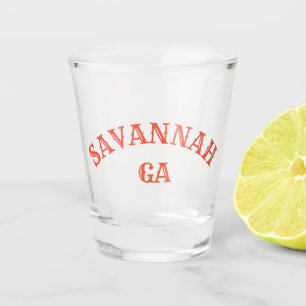 Savannah, Georgien Schnapsglas