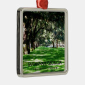 SAVANNAH, GEORGIEN SILBERNES ORNAMENT (Rechts)