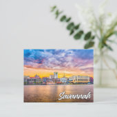 Savannah, Georgien, Vereinigte Staaten Postkarte (Stehend Vorderseite)