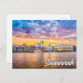 Savannah, Georgien, Vereinigte Staaten Postkarte (Vorne/Hinten)