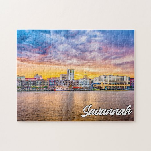 Savannah, Georgien, Vereinigte Staaten Puzzle (Horizontal)