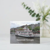 Savannah, georgisches Flussufer Postkarte (Stehend Vorderseite)