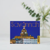 Savannah, Georiga, USA Postkarte (Stehend Vorderseite)