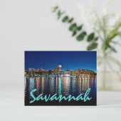 Savannah, Georiga, USA Postkarte (Stehend Vorderseite)