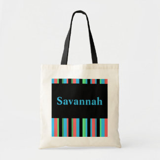 Savannah Hübsch Striping Tote Bag Tragetasche