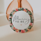 SAVANNAH Kleine Peach Baby Dusche Mommy zu sein Button