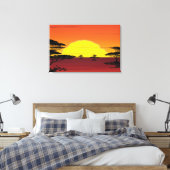Savannah Leinwanddruck (Insitu (Schlafzimmer))