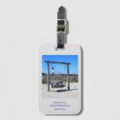 Savannah Love Gepäckanhänger (Vorderseite Vertikal)