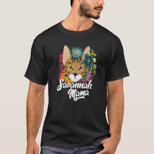 Savannah-Mama Savannah-Katze Kätzchen Kater Katzen T-Shirt