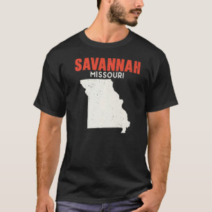 Savannah Missouri USA Staat America Travel Missour T-Shirt
