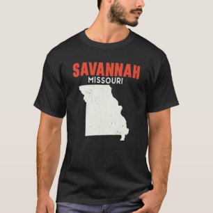 Savannah Missouri USA Staat America Travel Missour T-Shirt