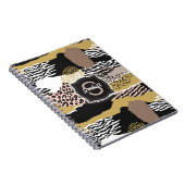 Savannah mit/ Custom Monogram & Name Notizblock (Rechte Seite)