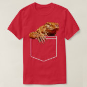 Savannah Monitor Lizard Pocket T-Shirt (Design vorne)