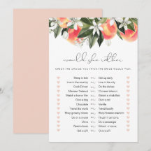 SAVANNAH Peach würde sie eher Bridal Game