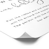 SAVANNAH Pfirsich wie groß ihre Bauchjungen Dusche Poster (Ecke)