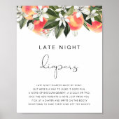 SAVANNAH Pfirsiche Späte Nachttaucher Game Poster (Vorne)