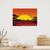 Savannah Poster (Küche)