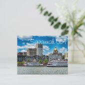 Savannah Postkarte (Stehend Vorderseite)