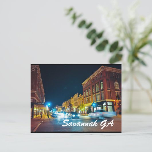 Savannah Postkarte (Stehend Vorderseite)