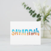 SAVANNAH POSTKARTE (Stehend Vorderseite)
