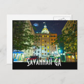 Savannah Postkarte (Vorne/Hinten)