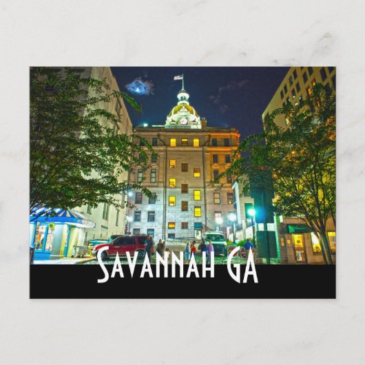 Savannah Postkarte (Vorderseite)