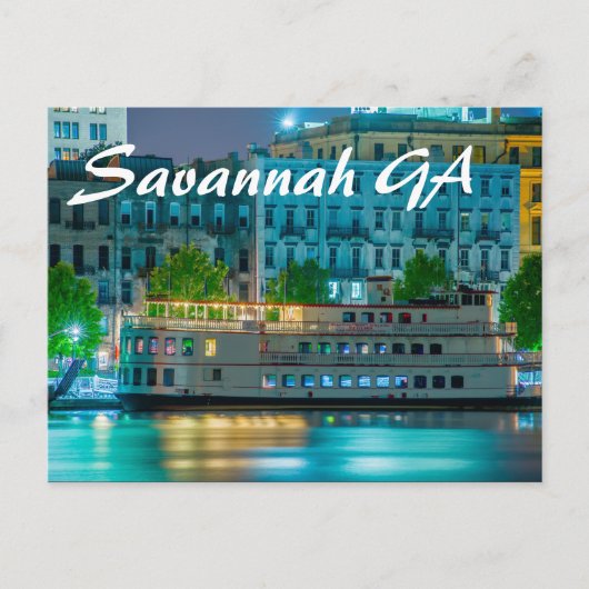 Savannah Postkarte (Vorderseite)