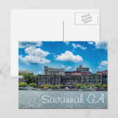 Savannah Postkarte (Vorne/Hinten)
