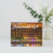 Savannah Postkarte (Stehend Vorderseite)