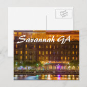 Savannah Postkarte (Vorne/Hinten)