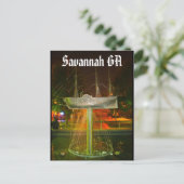 Savannah Postkarte (Stehend Vorderseite)