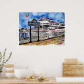 savannah_queen_river_boat poster (Küche)