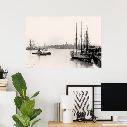 Savannah River Poster (Heimbüro)