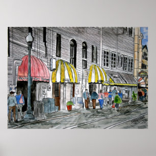 Savannah River Straße 2 Plakat