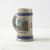 Savannah River Straßenbier Stein-Tasse Georgia Bierglas (Vorderseite Links)