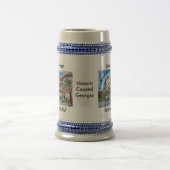 Savannah River Straßenbier Stein-Tasse Georgia Bierglas (Mittel)