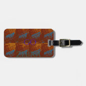 Savannah Safari Lasse Go Zebra Hakuna Matata mot Gepäckanhänger (Vorderseite horizontal)