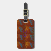 Savannah Safari Lasse Go Zebra Hakuna Matata mot Gepäckanhänger (Vorderseite vertikal)