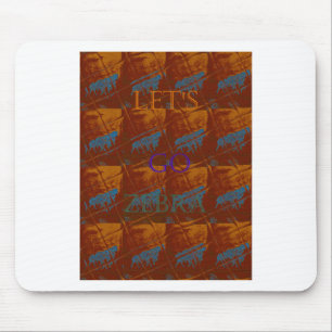 Savannah Safari Lasse Go Zebra Hakuna Matata mot Mousepad