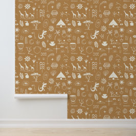 Savannah Safari Wildlife Wallpaper Tapete