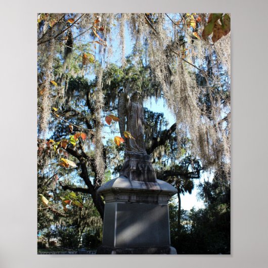 Savannah Series: Bonaventure Angel Statue Poster (Vorne)