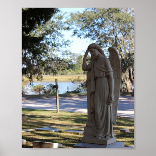 Savannah Series: Bonaventure Angel Statue Poster (Vorne)