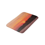 Savannah Sonnenuntergang Badematte (Schrägansicht)
