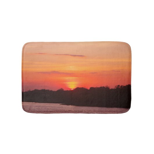 Savannah Sonnenuntergang Badematte (Vorderseite)