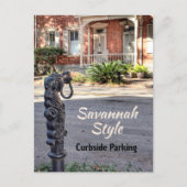 Savannah Southern Spaß Street Fotografy Fun Postkarte (Vorderseite)