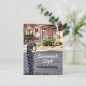 Savannah Southern Spaß Street Fotografy Fun Postkarte (Stehend Vorderseite)