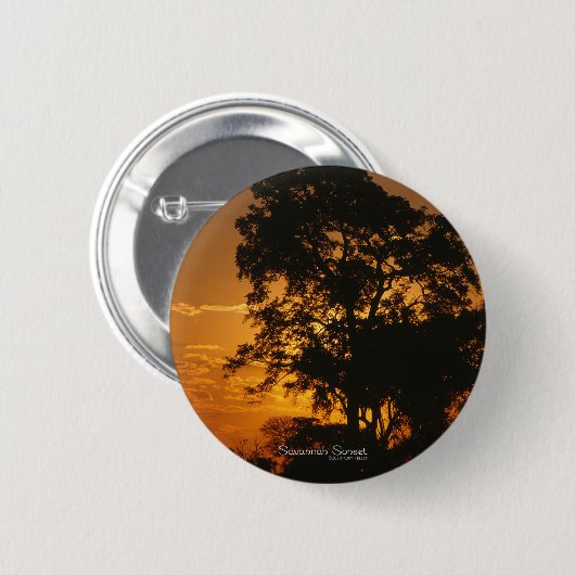 Savannah Sunset Button (Vorne & Hinten)